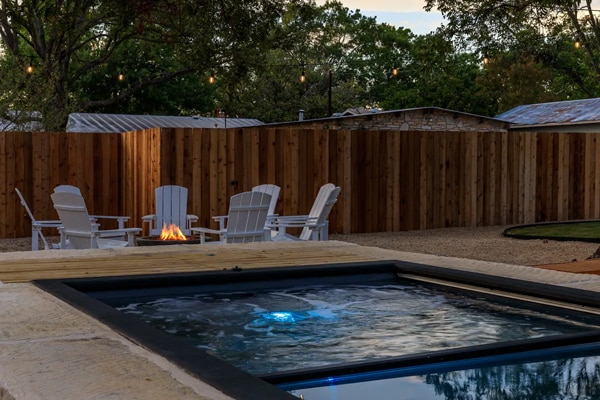 Spa Seating Feature